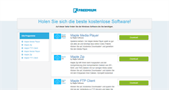 Desktop Screenshot of freemium.com