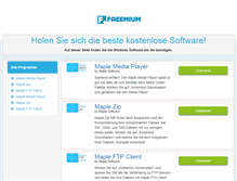 Tablet Screenshot of freemium.com